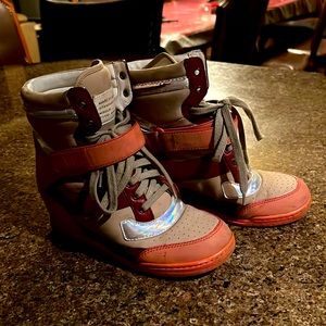 Marc by Marc Jacobs hide heel sneakers